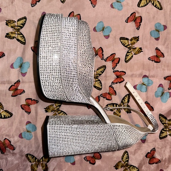 Steve Madden Rhinestone Heels - Picture 3 of 3